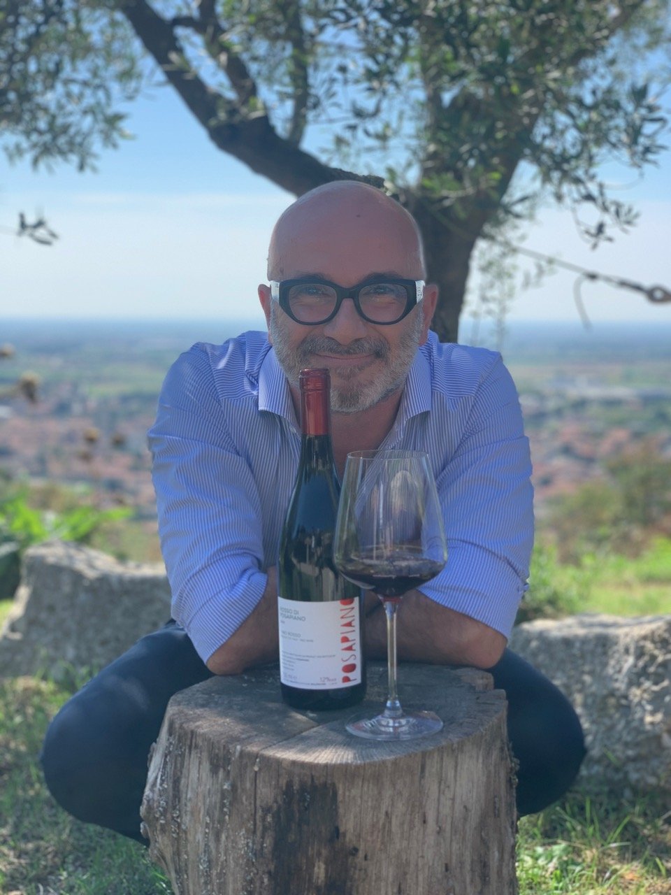 Fabrizio Gallina, wine curator and founder of FILO Bespoke Wine Concierge