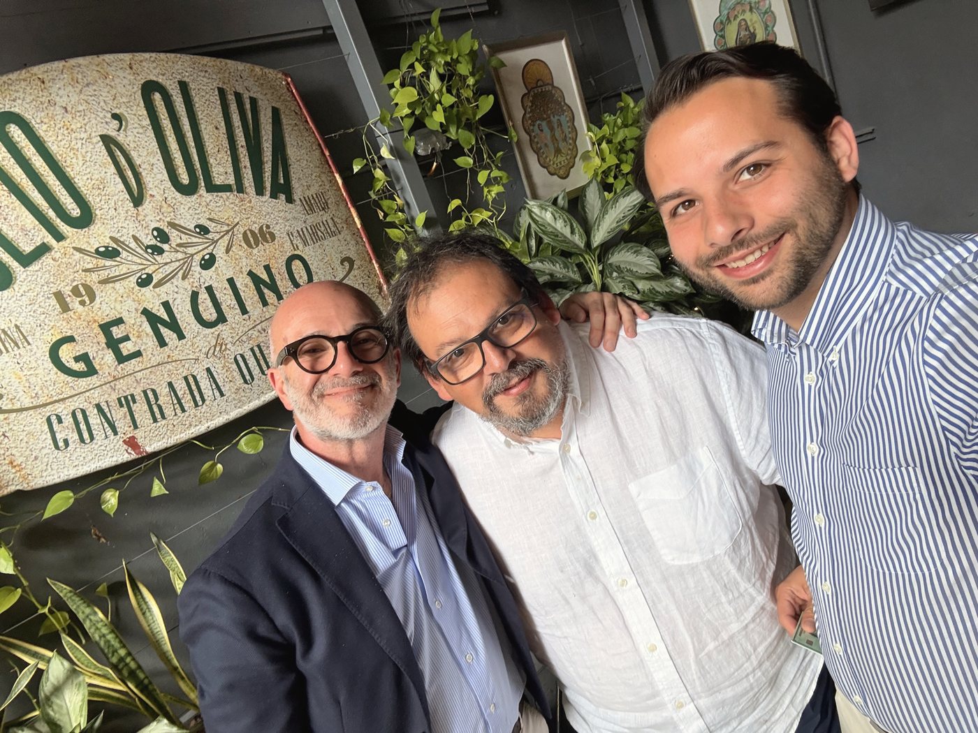 Fabrizio Gallina with Pedro Parra, Pedro Parra y Familia, Itata, Chile