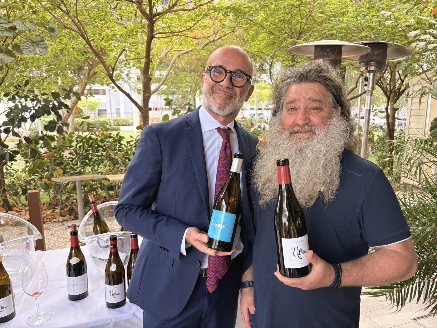 Fabrizio Gallina with Raúl Pérez, Bodegas y Viñedos Raúl Pérez, Bierzo, Spain