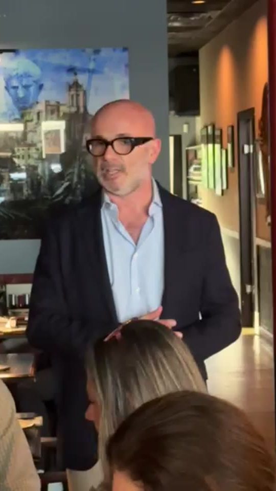 A Sicilian wine tasting with Fabrizio Gallina at Sospiro, Coral Gables